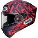 Shoei X-SPR Marquez Dazzle TC-10 Bukósisak S