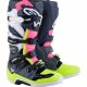 ALPINESTARS Tech 7 Sárga Fehér Pink Fekete Cross Csizma 44,5