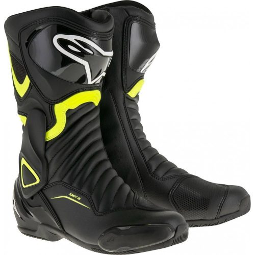 Alpinestars SMX-6 V2 Sportcsizma Fekete-Fluo 37