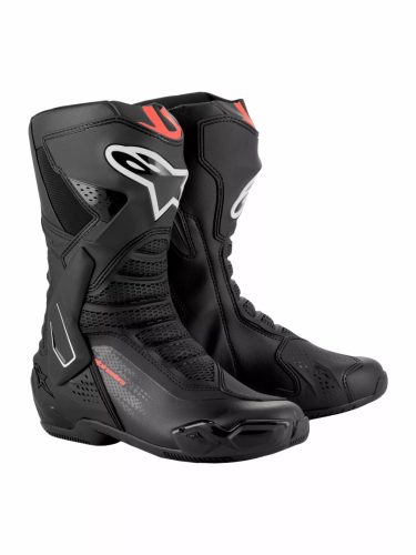 Alpinestars Smx-6 v3 Fekete Piros Motoros Csizma 44