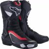 Alpinestars Smx-6 v3 Fekete Piros Szürke Motoros Csizma 44