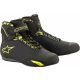 Alpinestars Sektor Fekete Fluo Vízálló Motoros Cipő 47