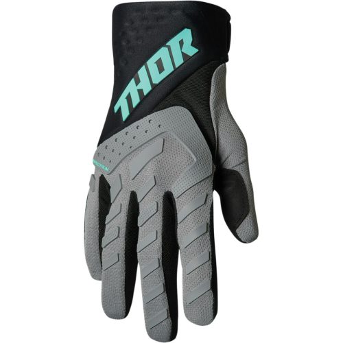 Thor Spectrum cross kesztyű S22 gray/black/mint