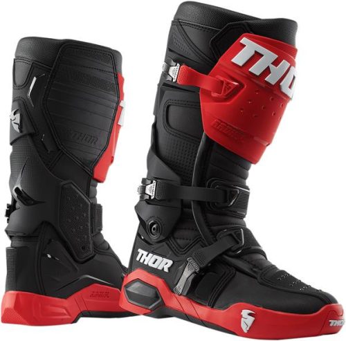 Thor Radial Mx Cross Csizma Red Black 44,5