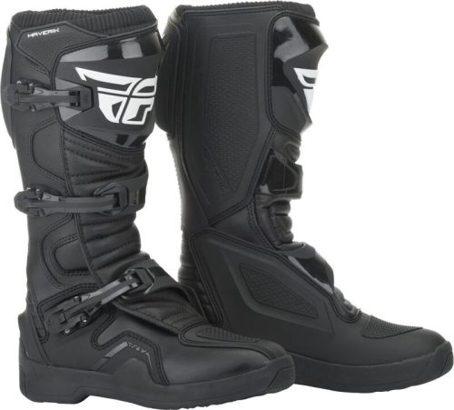 Fly Racing Maverik Fekete Cross Motoros Csizma Méret:45,5