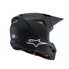 Alpinestars S-M3 Solid Matt Fekete Gyerek Cross Bukósisak