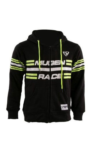 MugenRace H-MNR-2487 Fekete Pulcsi  2XL