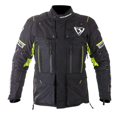 Textil Kabát NJ-MNR-1840 Fekete-Fluo sárga XXL